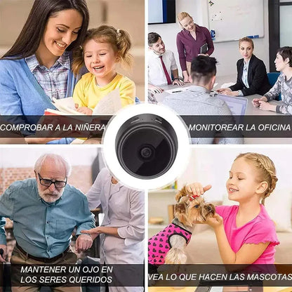 MINI MAX ANGLED WIRELESS SPY CAMERA  with WiFi and HD Recording | LAST DAY OF SALE!