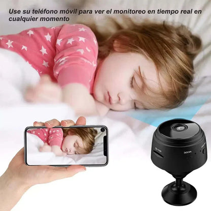 MINI MAX ANGLED WIRELESS SPY CAMERA  with WiFi and HD Recording | LAST DAY OF SALE!