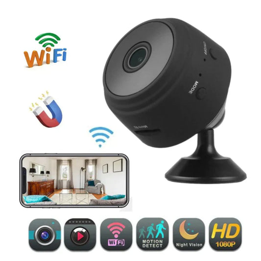 MINI MAX ANGLED WIRELESS SPY CAMERA  with WiFi and HD Recording | LAST DAY OF SALE!