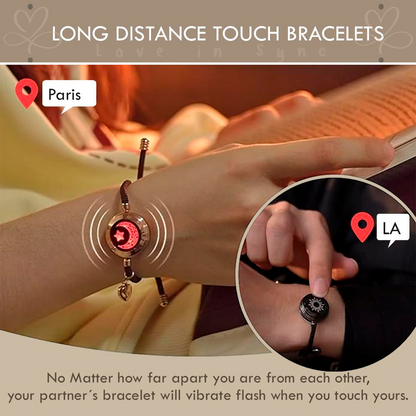 Smart Bracelet for Couples with Touch Light and Vibration (2 units) | FINAL DAY OF SALE!