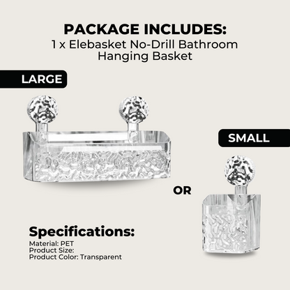 No-Drill Bathroom Hanging Basket | LAST DAY OF SALE!