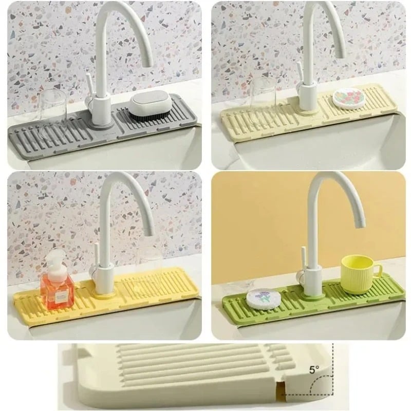 Absorbent Faucet Guard & Draining Mat | FINAL DAY OF SALE!