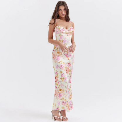 Floral Print Evening Dress | FINAL DAY OF SALE!