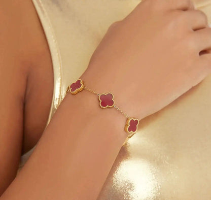 18K Lucky Clover Bracelet (Last Day of Sale!)