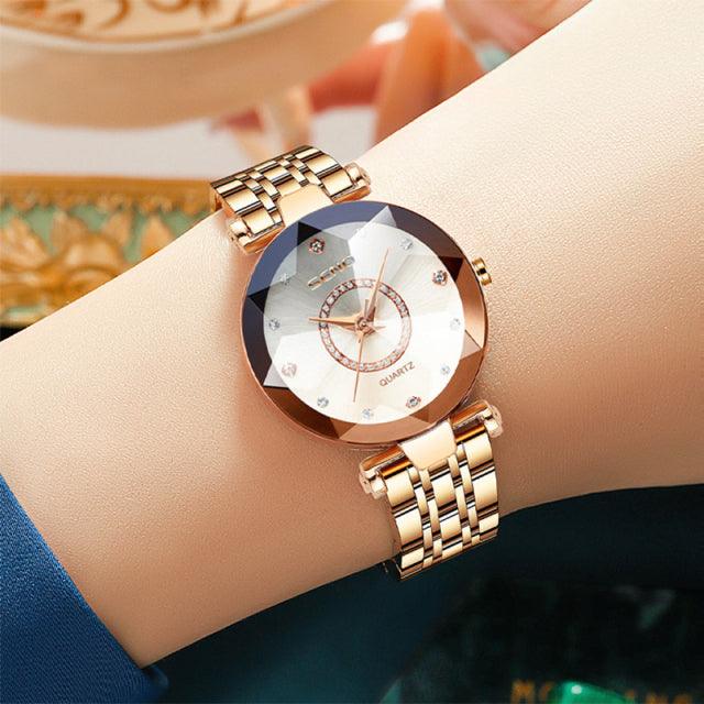 [Last Day 70% OFF] Quartz Flower Watch - Azure Aisle