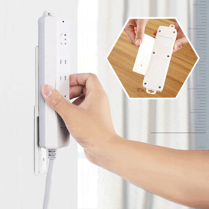 Adhesive Punch-Free Socket Holder | LAST DAY OF SALE!