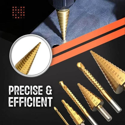 Titanium Plating Drill Bit Set（6pcs）| LAST DAY FOR SALE!