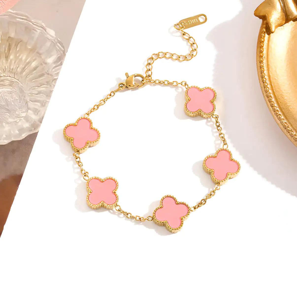 18K Lucky Clover Bracelet (Last Day of Sale!)