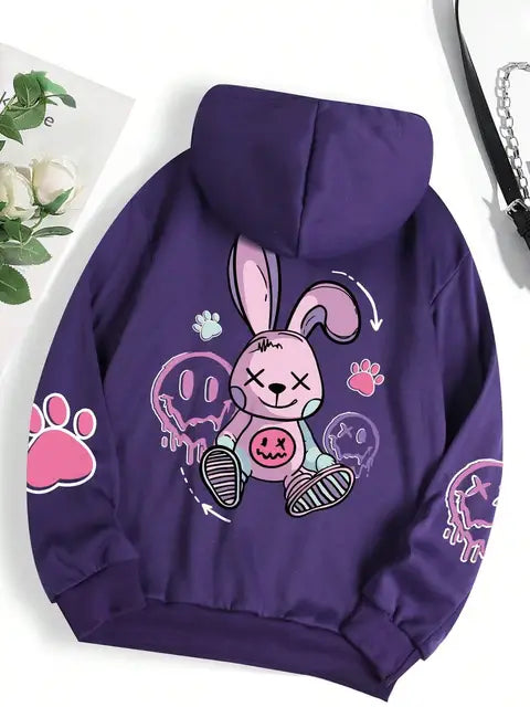 Rebel Bunny Hoodie | Last Day Sale!