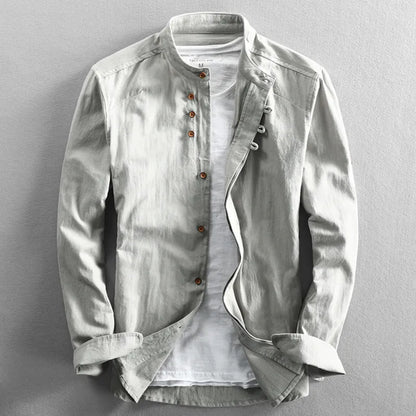 Men’s “Katana” Japanese Linen Shirt | Last Day Sale!