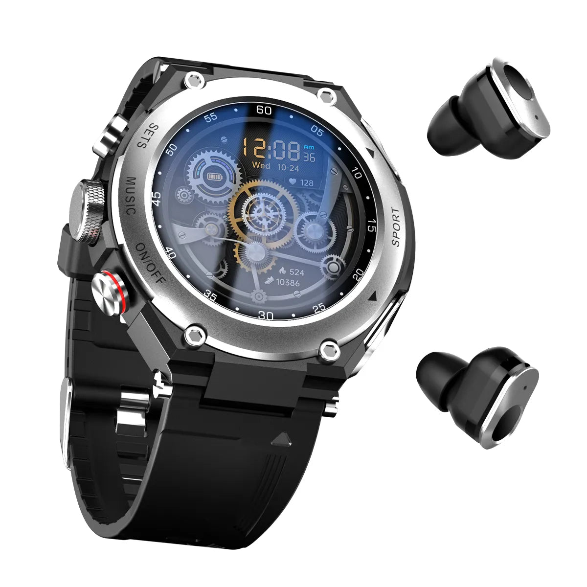 New T92 Pro Smartwatch with Earbuds - Bluetooth Headset | FINAL DAY OF SALE!