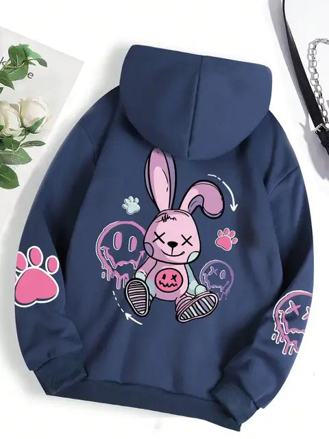 Rebel Bunny Hoodie | Last Day Sale!