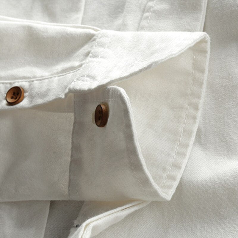 Men’s “Katana” Japanese Linen Shirt | Last Day Sale!