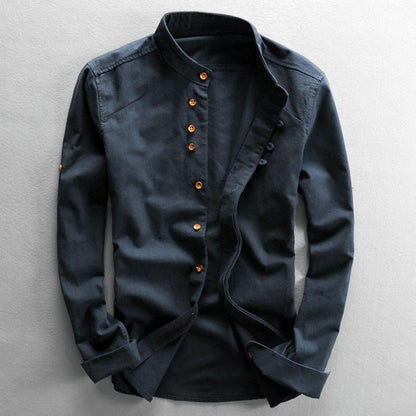 Men’s “Katana” Japanese Linen Shirt | Last Day Sale!