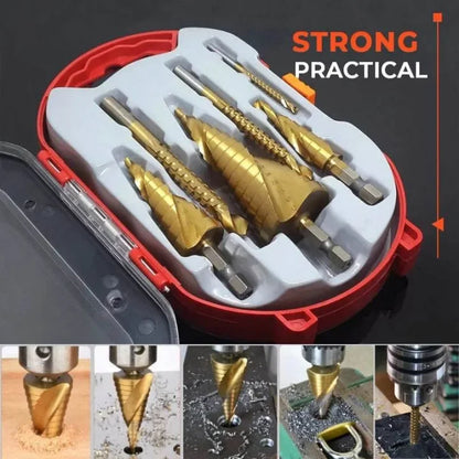 Titanium Plating Drill Bit Set（6pcs）| LAST DAY FOR SALE!