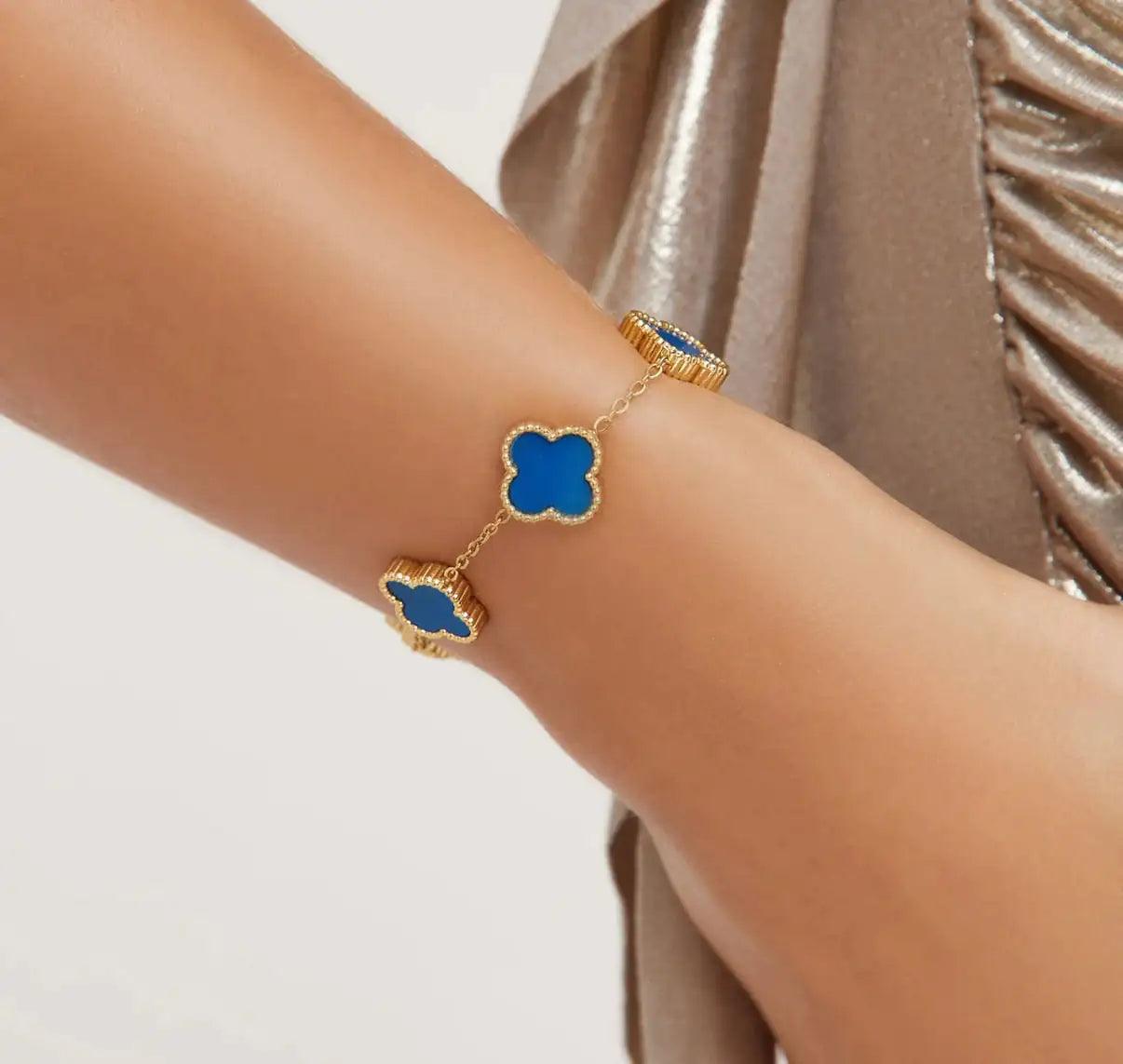 18K Lucky Clover Bracelet (Last Day of Sale!)