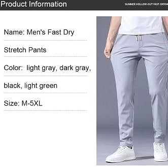 Men‘s Fast Dry Stretch Pants | FINAL DAY OF SALE!