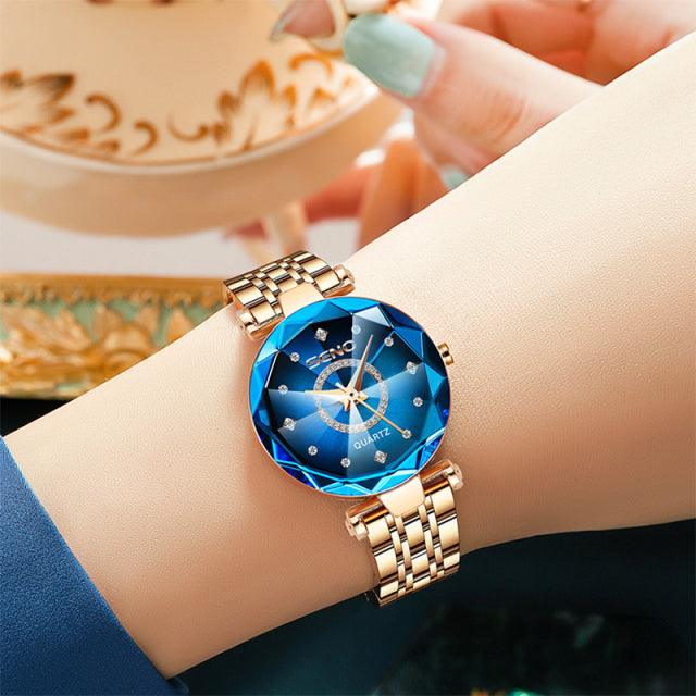 [Last Day 70% OFF] Quartz Flower Watch - Azure Aisle