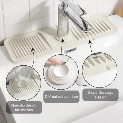 Absorbent Faucet Guard & Draining Mat | FINAL DAY OF SALE!