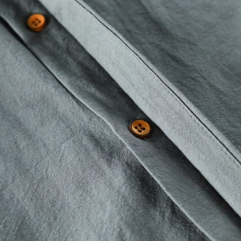 Men’s “Katana” Japanese Linen Shirt | Last Day Sale!