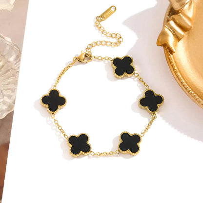 18K Lucky Clover Bracelet (Last Day of Sale!)