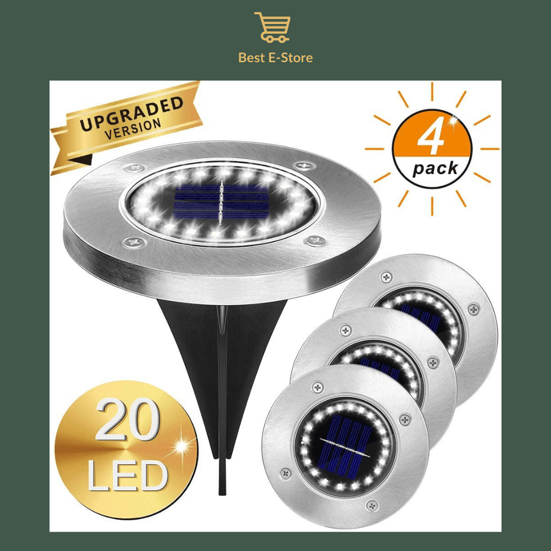 New Waterproof Solar Powered Garden Lights | Last Day For Sale!