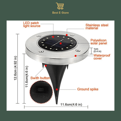 New Waterproof Solar Powered Garden Lights | Last Day For Sale!