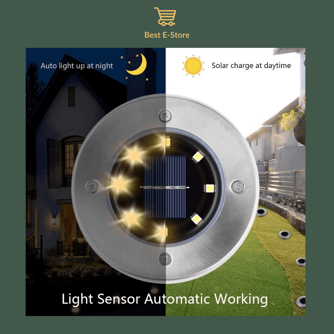 New Waterproof Solar Powered Garden Lights | Last Day For Sale!