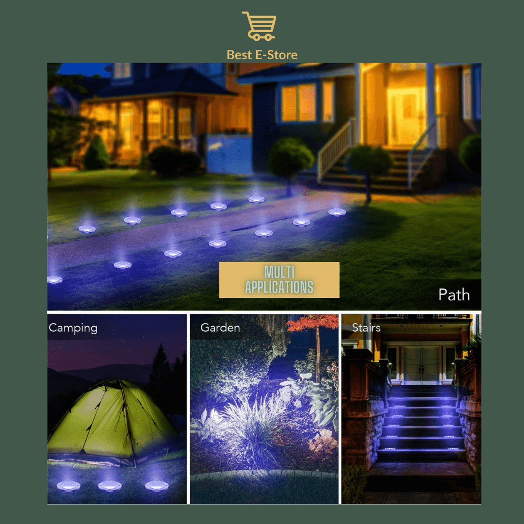 New Waterproof Solar Powered Garden Lights | Last Day For Sale!