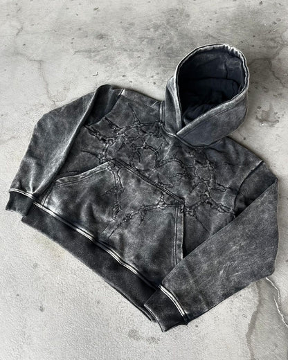 Bestickter Kapuzenpullover (KOSTENLOSER VERSAND）