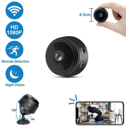 MINI MAX ANGLED WIRELESS SPY CAMERA with WiFi and HD Recording | LAST DAY OF SALE!