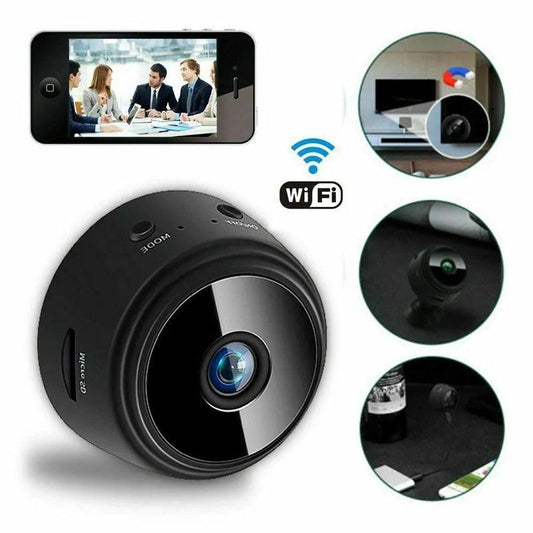 MINI MAX ANGLED WIRELESS SPY CAMERA with WiFi and HD Recording | LAST DAY OF SALE!