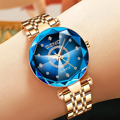 [Last Day 70% OFF] Quartz Flower Watch - Azure Aisle