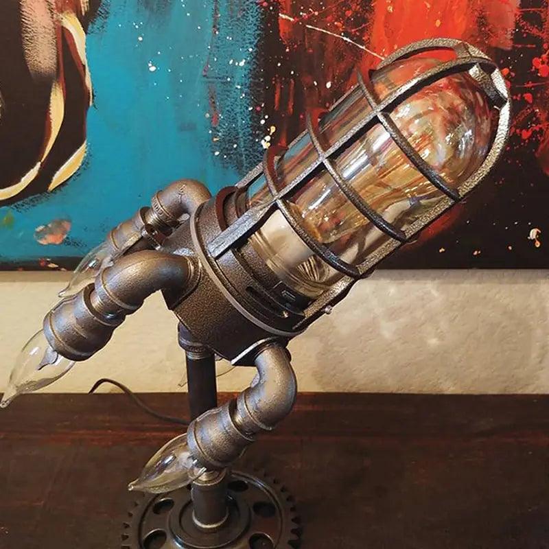 AZ Vintage Rocket Lamp - Azure Aisle