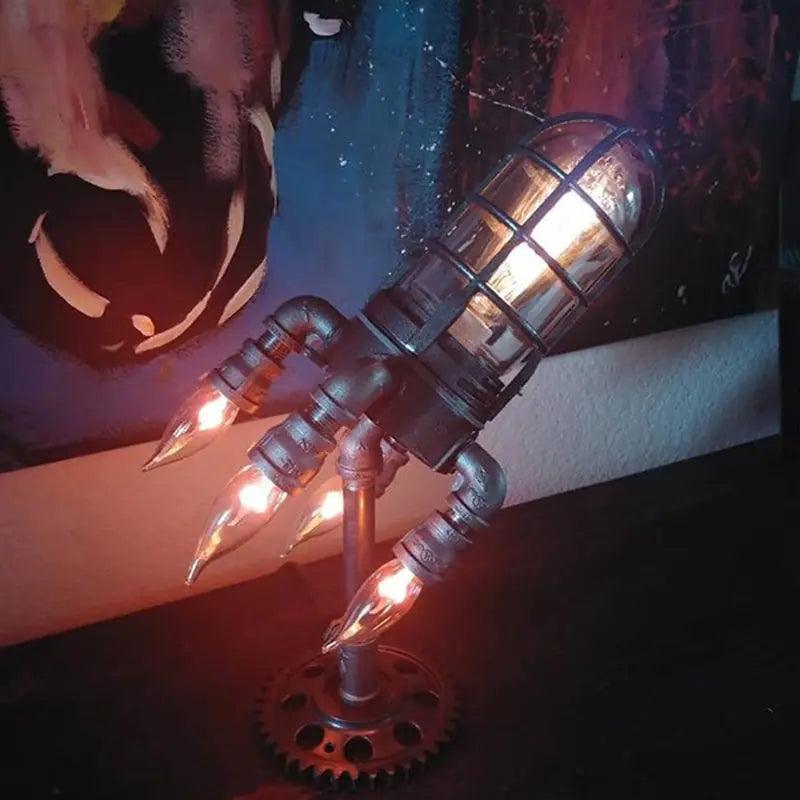 AZ Vintage Rocket Lamp - Azure Aisle