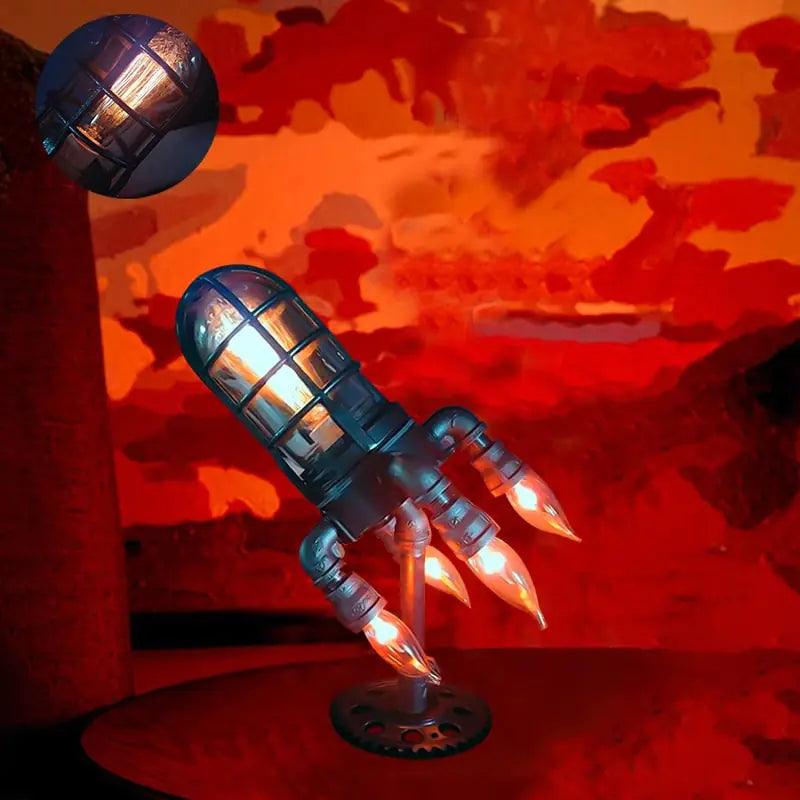 AZ Vintage Rocket Lamp - Azure Aisle